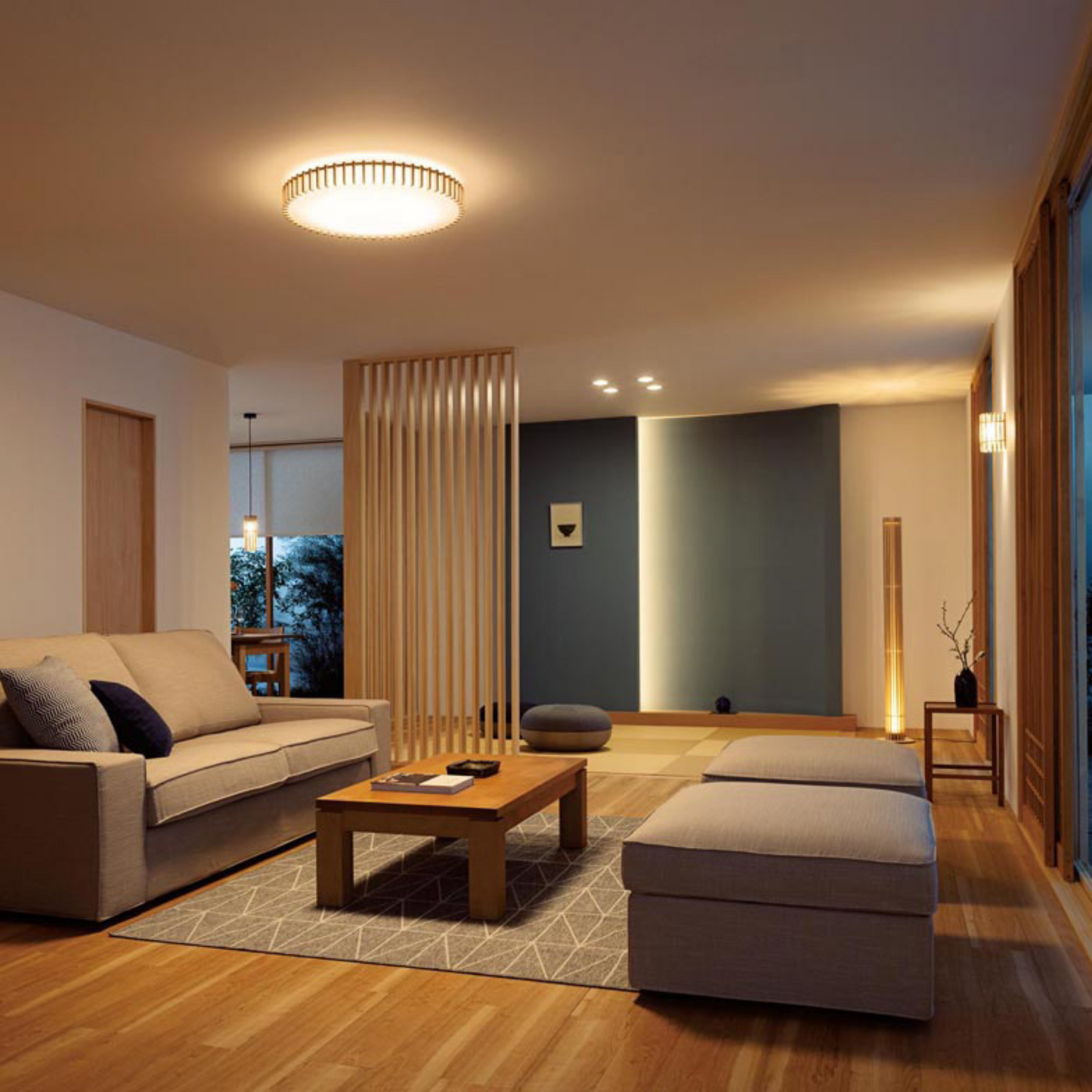 縦格子　-Tatekoshi-　CEILING LIGHT